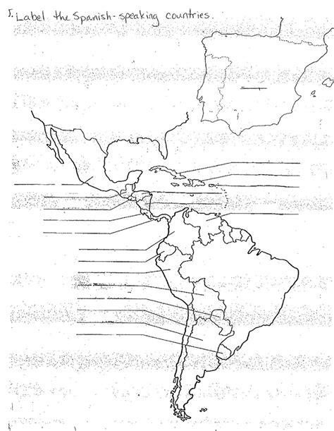 Es Up Map Of Spanish Speaking Countries Diagram Quizlet