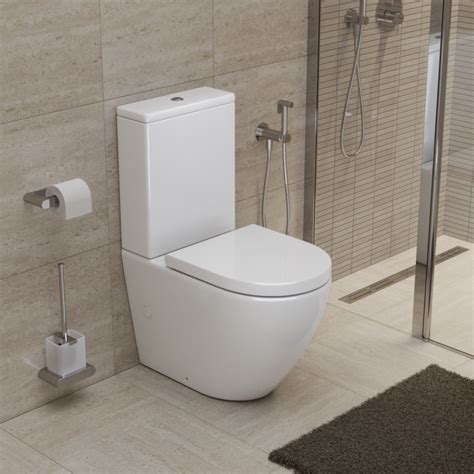 Cezares Унитаз-компакт безободковый со смывом TORNADO BelBagno SFERA ...