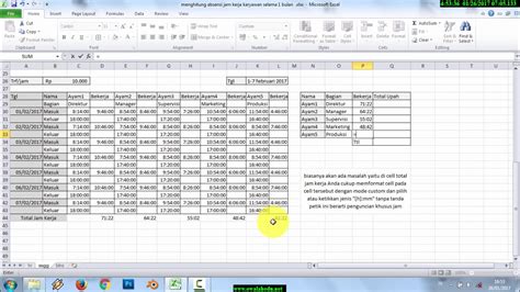 Cara Menghitung Lama Waktu Di Excel Warga Co Id