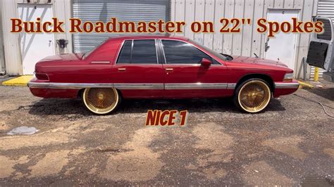 Buick Roadmaster On 22 Spoke Detailing Youtube