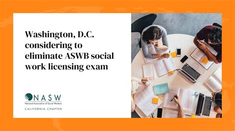 Nasw Ca Supports Eliminating The Aswb Social Work Licensing Exam