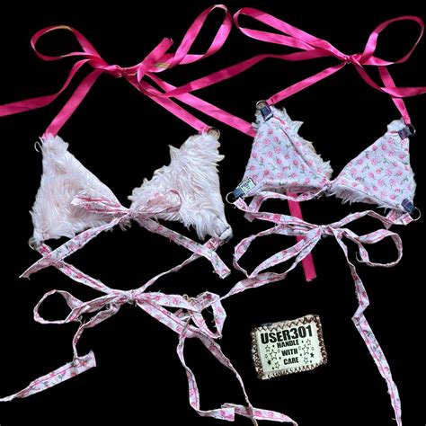 Fur Bikini Top Made By Meee A Few Months Ago I Depop