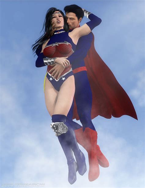 Clark And Diana By Artguyjoe On Deviantart Wonder Woman Diana Superman