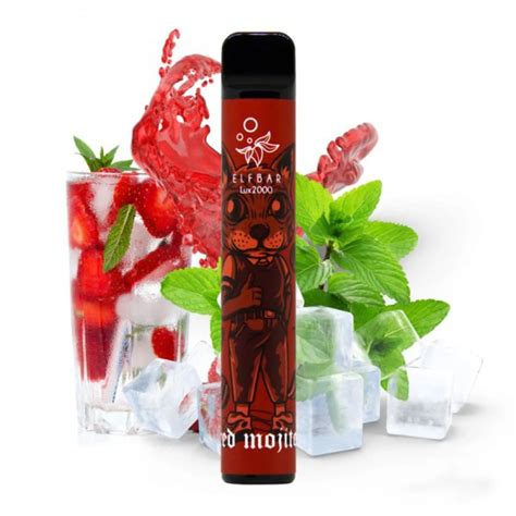 Elf Bar Lux Red Mojito Nicotine Disposable Vape