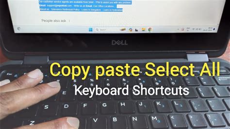 Laptop Me Copy Paste Select All Keyboard Se Kaise Kare How To Copy Paste Windows Laptop