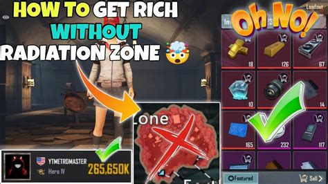 How To Get Rich Without Radiation Zone In Metro Royale Chapter How