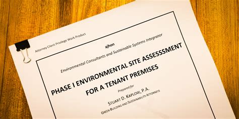 On November 1 Astm International Revised Its Phase L Environmental