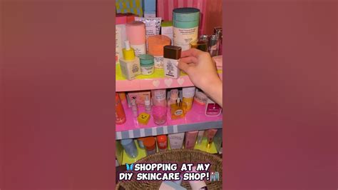 🛍️💫diy Cardboard Skincare Shopping⚡️🏬 Youtube