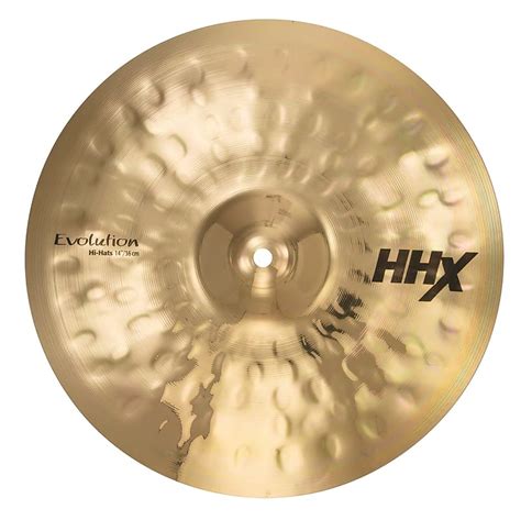 Sabian 14 HHX Evolution Hi Hat Cymbals Pair Reverb