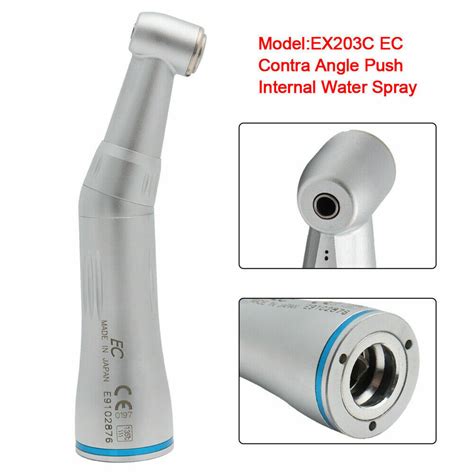 Pcs Dental Inner Water Spray Low Speed Handpiece Contra Angle