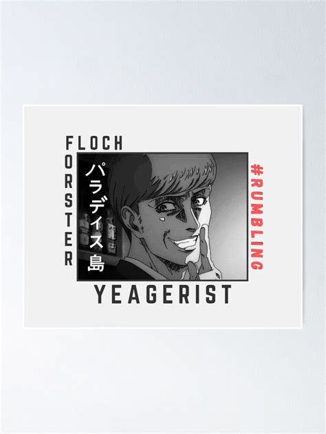 "Floch Forster Yeagerist Version 2" Poster for Sale by CeeveeDesigns ...