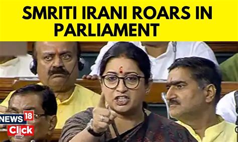 Rahul Gandhi Put Manipur On Fire Smriti Irani Smriti Irani Loses