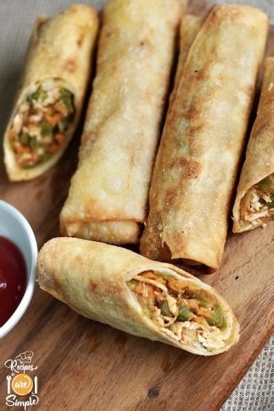 Chicken And Vegetable Spring Rolls Recipes Are Simple