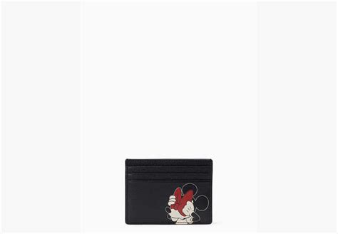 Disney X Kate Spade New York Minnie Card Holder Kate Spade Outlet Kate Spade Outlet