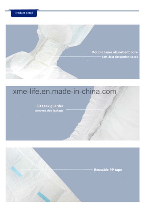 China Disposable Ultra Thick Adult Pull Up Diaper For Elderly Senior