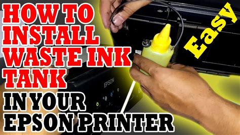 How To Install Waste Ink Tank All Epson Printer YouTube