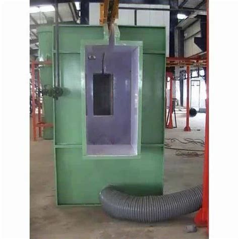 Single Phase Stainless Steel Manual Powder Spray Booth ID 6423911073