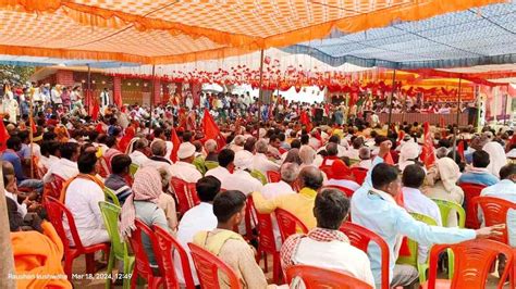 CPIML Convention In Badgaon Calls For Release Of Manoj Manzil And 22