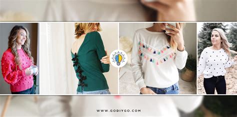 Gorgeous Diy Sweater Makeover Ideas This Winter Godiygo