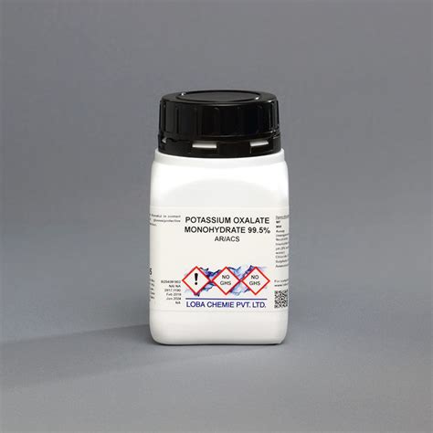 Potassium Oxalate Monohydrate AR ACS 99 5 ECP