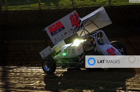 J Jeff Shepard Makes A Qualifying Lap Pennzoil World Of Outlaws