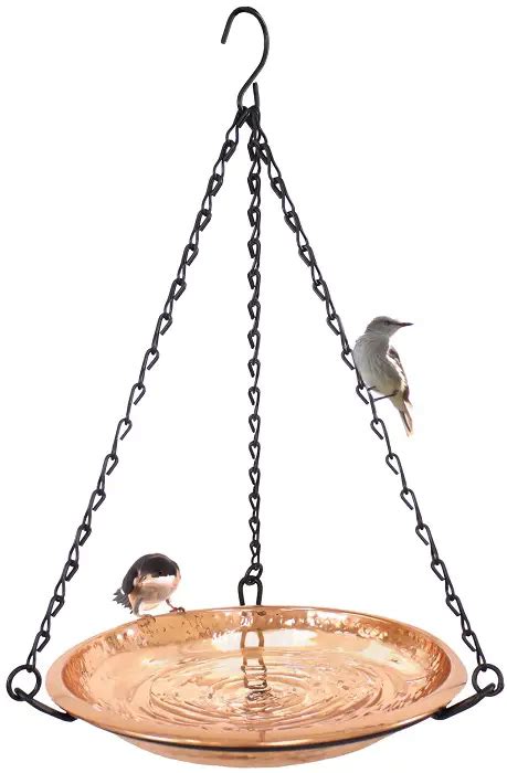 Sunnydaze Decor Cft Copper Hanging Bird Bath Feeder Instruction Manual