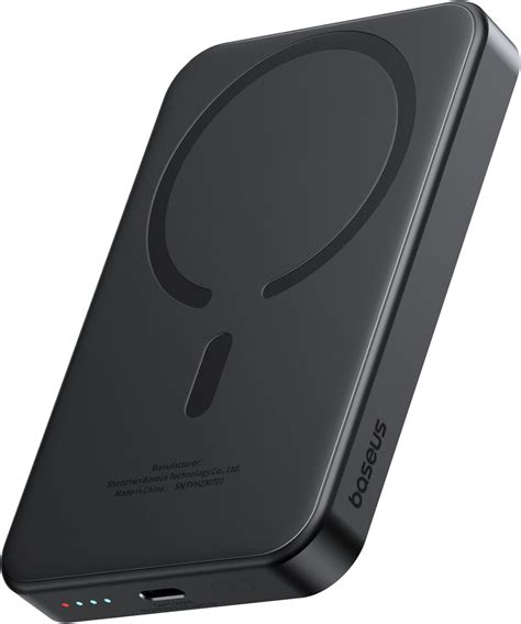 Amazon.com: Ultra-Thin Magnetic Power Bank 5000mAh, 0.3in Magsafe ...