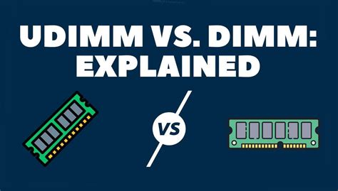 Чем отличаются DDR4 DIMM и UDIMM?