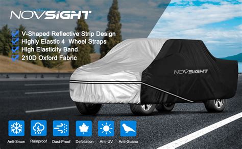 Novsight 6 Layers Truck Cover Waterproof All Weater Heavy