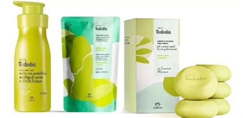 Kit Natura Tododia Capim Limão E Hortelã 3 Itens Frete grátis