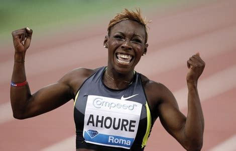 Athlétisme Murielle Ahouré Nouveau record d Afrique Sport ivoire ci