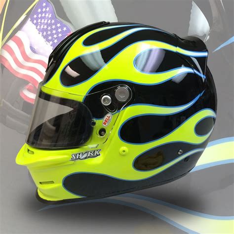 Acid Flames Helmet We Collect And Generate Ideas Ufxdk Cool Bike