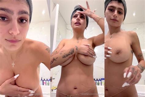 Mia Khalifa Naked Nipple Teasing PPV Video Leaked DirtyShip