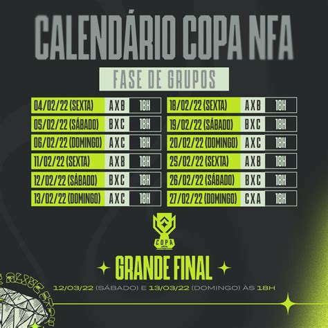 Copa Nfa Season Ter Times E Final Presencial N S Nerds