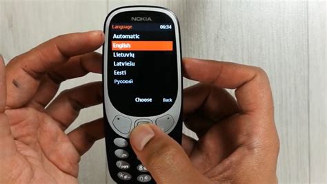 Nokia 3310 Language Settings How To Change Language In Nokia YouTube