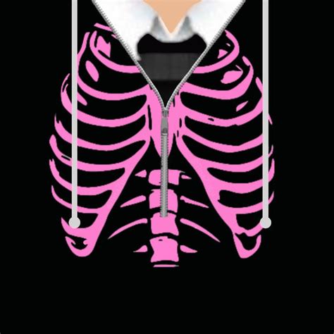 Roblox Pink Skeleton Hoodie Tshirt Free T Shirt Design Cute Tshirt Designs Roblox T Shirts