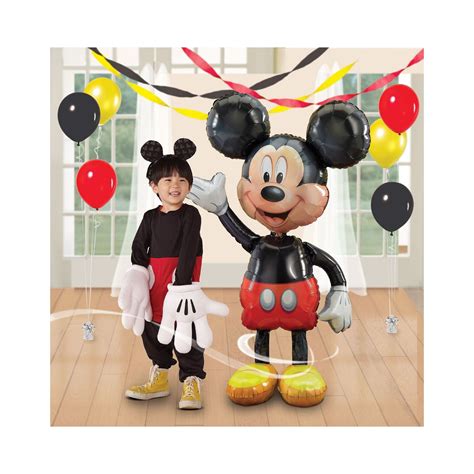 Helium Giant Gliding Mickey Mouse Balloon, 52in - The Party Place