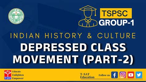 Indian History Depressed Class Movement Part Tspsc Group