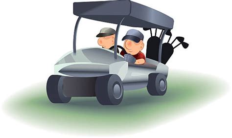 Cartoon Of A Golf Cart Illustrations, Royalty-Free Vector Graphics & Clip Art - iStock