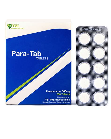 Para Tab Ysi Pharmaceuticals