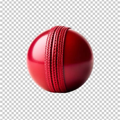 Premium PSD Cricket Ball On White Background