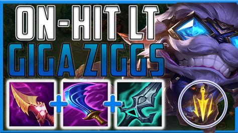 Dealing The Most Damage With This Insane On Hit Ziggs Build Lethal