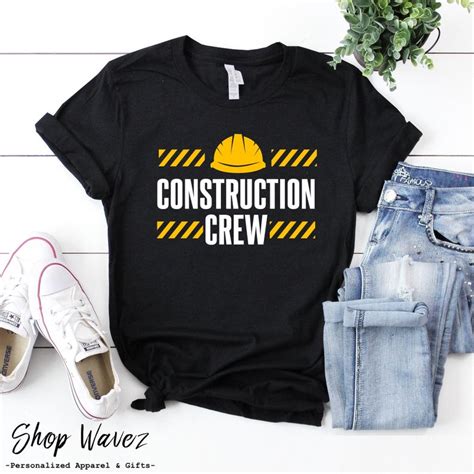 Construction Crew Shirt Construction Birthday Shirt Etsy Artofit