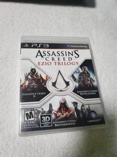 Assassin S Creed Ezio Trilogy Ps3 Disco Físico Meses Sin Intereses