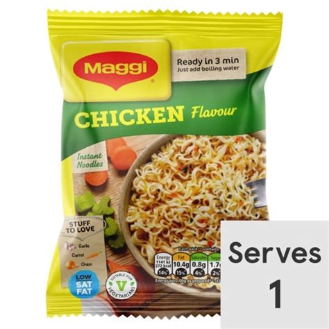 Maggie 3 Minute Noodles Chicken 59g Tesco Groceries