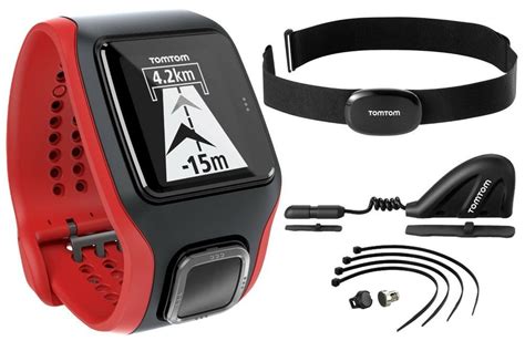 TomTom Multi Sport Cardio HRM CSS Red Black TomTom Multi Sport