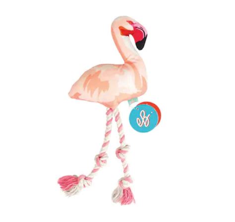 Flamingo Dog Toy Etsy