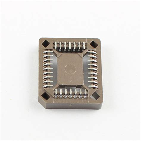 10pcs Plcc32 Plcc 32 Pin Smt Smd Surface Mount Ic Socket Adapter Plcc