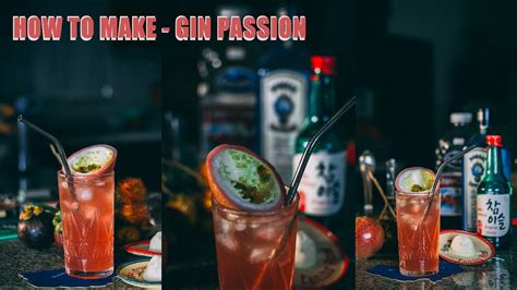 How To Make Gin Passion Drink Naked Mixology Youtube