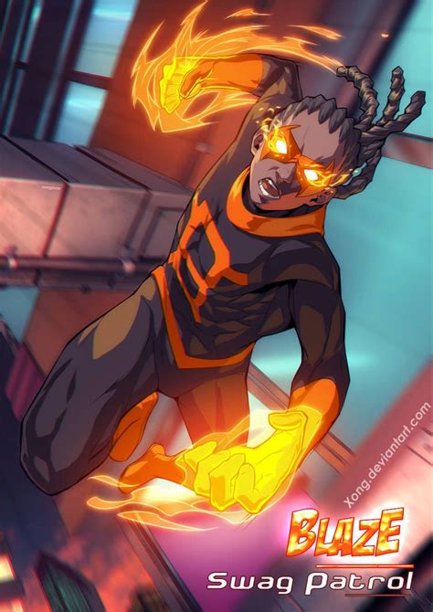 Blaze By Xong Superhero Design Superhero Art Concept Art Characters